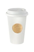 Madame Coco Grand Gold Kupa - Beyaz - 340 ml - 3