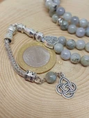 Labradorit Taşı Açık Renk 99luk Tesbih 6mm (17095) thumbnail 3