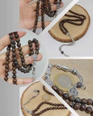 Bronzit Taşı 99luk Tesbih 6mm (3930) thumbnail 1