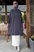 Sevda Triko Tunik Antrasit thumbnail 5