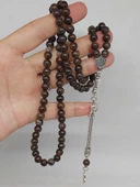 Bronzit Taşı 99luk Tesbih 6mm (3930) thumbnail 5