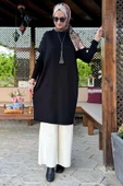Dora Triko Tunik Siyah - 1