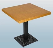 Masa Zus347 Model 90515 Cafe Resturant Yemek Masa Metal Izgara Ayak El Yapım thumbnail 4