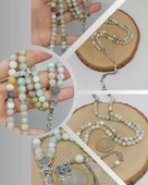 Amazonit Taşı 99luk Tesbih 6mm (2937) thumbnail 1