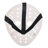 Beyaz Kırmızı Çizgili Tam Yüz Hokey Maskesi thumbnail 5