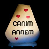 Anneler Günü Hediyesi Tuz Lambası - 2