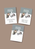 Game of Thrones 3 Lü Yeni yıl kartı yılbaşı kartı tabrik kartı karikatür kart thumbnail 1