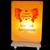Anneler Günü hediyesi Tuz Lamba - 1