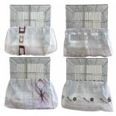 Muhabbet Kuşu Kafes Tülü - L Büyük Boy ( 1 Adet ) - 1