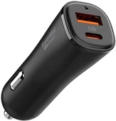 48W USB-C 2 Port Araç içi Adaptör - Samsung PPS Destekli Hızlı Şarj Aleti iPhone & Android & iPad Type-C PD 3.0 30W + QC 3.0 18W EV482 - ACP08447 - 1