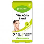 Remove Yüz Ağda Bandı 24 Lü Set İnatçı Ve Sık Tüyler - 1