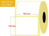 BARKOD ETİKETİ TERMAL KUŞE 250 SARIM 100X150 - 6