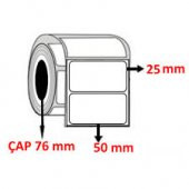 BARKOD ETİKETİ EKO TERMAL  1 ADET FİYATI 1000 SARIM 25X50 - 1