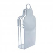 12 Adet 6x11cm Yarım Metal Kafes Hediyelik Duvar Kapı Süsü - 3