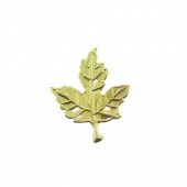 20 Adet 3,5x4,5cm Metal Çınar Yaprağı - 1