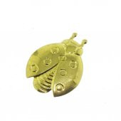 20 Adet 3x4cm Metal Uğur Böceği - 3