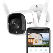TP-LINK  Tapo C310, 3,0Mpix, Iç ve Dis Mekan, IP66, WiFi, 30Mt. Gece Görüsü, Iki Yönlü Ses Güvenlik Kamerasi - 5