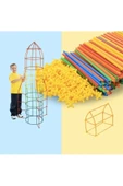 Kumtoys Bambu Çubukları Zeka ve Hayal Gücü Eğitici Çocuklar İçin Eğlenceli Eğitici Oyuncak 300 Parça - 2