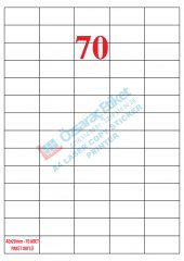 40MM*20MM A4 LAZER ETİKET 1 PAKET 100 SAYFA - 1