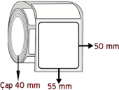 50X55 BARKOD ETİKETİ 500 SARIM YAN YANA 2 Lİ - 1
