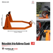 Torque-MX Maşadan Arka Kaldırma Standı RS3 Turuncu - 4