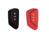 Volkswagen VW Skoda Seat 2021-2025 Silikon Anahtar Kabı Kılıfı - 1