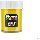 NOVA COLOR AKRİLİK BOYA SARI 30 CC - 1