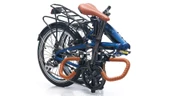 Carraro Flexi Comfort V Fren 8 Vites 20 Jant Katlanır Bisiklet Mat Navy Mavi Parlak Siyah 32 Kadro - 2
