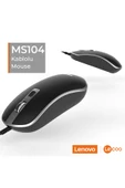 Lecoo Ms104 1600dpı 4 Tuşlu Usb Kablolu Optik Mouse Siyah - 5