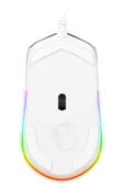MSI Gg Clutch GM11 White Gaming Mouse 5.000 Dpi Optik Rgb LED Oyuncu Faresi Beyaz - 3