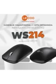 Lecoo Ws214 Kablosuz 1200dpı 3 Tuşlu Optik Mouse Siyah - 5