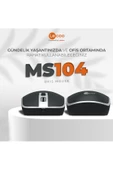 Lecoo Ms104 1600dpı 4 Tuşlu Usb Kablolu Optik Mouse Siyah - 6