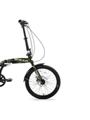 Bisan Fx 3600-6s 20"Jant 31K Katlanır Bisiklet Siyah - 2