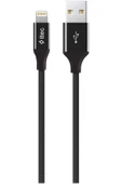 CALRADİA Lightning 120cm Şarj Kablosu- Siyah (2DK16S) - 1