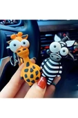Yenigeldi 2 Adet Patlak Göz Karikatür Silikon Anahtarlık Sırt Çantası Kolye Araba Çanta Için - 2