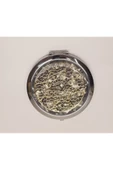 freeshopxl Yuvarlak Cep Aynası, Makyaj Cep Aynası, Kapaklı Cep Aynası, Büyüteçli Cep Aynası, Metal Kapaklı Cep - 2