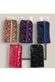 Yenigeldi 2  Adet 2  Bölmeli  Para Kart Cüzdanı Anahtarlık ( 8 cm *13 cm) - 1