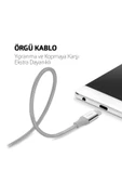 Ttec Marka: Alumicable Type-c 120cm Şarj Kablosu - Uzay Grisi (2dk18ug) Kategori: Şarj - 4