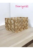 Yenigeldi (Y:13-U:18-G:16 CM)1 Adet Hasır Sepet Düzenleme Ve Saklama Yen240023or - 1