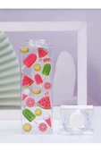 Yenigeldi Karpuz 500ml Mika Süt Kutu Tasarımlı Su Kahve Içecek Şişesi Cam Değildir Kahve ve Sunum Bardağı - 2