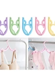 Yenigeldi 5 Adet Portatif Sihirli Katlanabilir Seyahat Askısı Elbise Askısı - 1