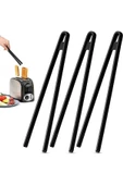 Yenigeldi 1 Adet Silikon Cımbız 30 cm Yapışmaz Çizmez Silikon Mutfak Maşası Isıya Dayanıklı Barbekü Tava Izgar - 1
