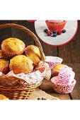 Yenigeldi 200 Adet Renkli Muffin Cupcake Kalıpları Kek Kapsülü Cupcake Muffin Kağıdı - 3