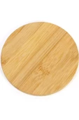 Yenigeldi Bambu Kesme Tahtası Bambu Nihale Bambu Peynir Pizza Sunum Servis Tahtası 18 Cm - 1