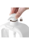 Yenigeldi 1 Adet Yeniden Doldurulabilir Kare Pompalı Sabunluk | Mutfak Banyo Tezgahı İçin Bulaşık Deterjanı, V - 2