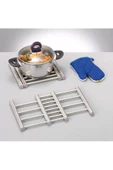 Yenigeldi 23.5 X 20 X 2 Cm Paslanmaz Çelik Uzayabilen Nihale Pot Holder Extendible - 1