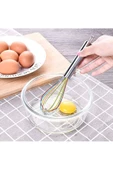 Yenigeldi 1 Adet Renkli Silikon Yapışmaz Çırpıcı Pratik Yumurta Çırpıcı Yemek Pişirmek Için (29 CM) - 3