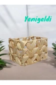 Yenigeldi (Y:12-U:15-G:12 CM) 1 Adet Hasır Sepet Düzenleme Ve Saklama Yen240023k - 1