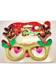 Yenigeldi Yılbaşı Eğlenceli Süslü Gözlük, Süs Gözlüğü, thumbnail 2