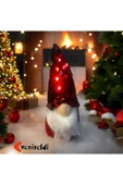 Yenigeldi 1 Adet Payetli Gnome Sakallı Yılbaşı Şans Cücesi Yılbaşı Süsü Ağaç Araba Süsü T81 thumbnail 3